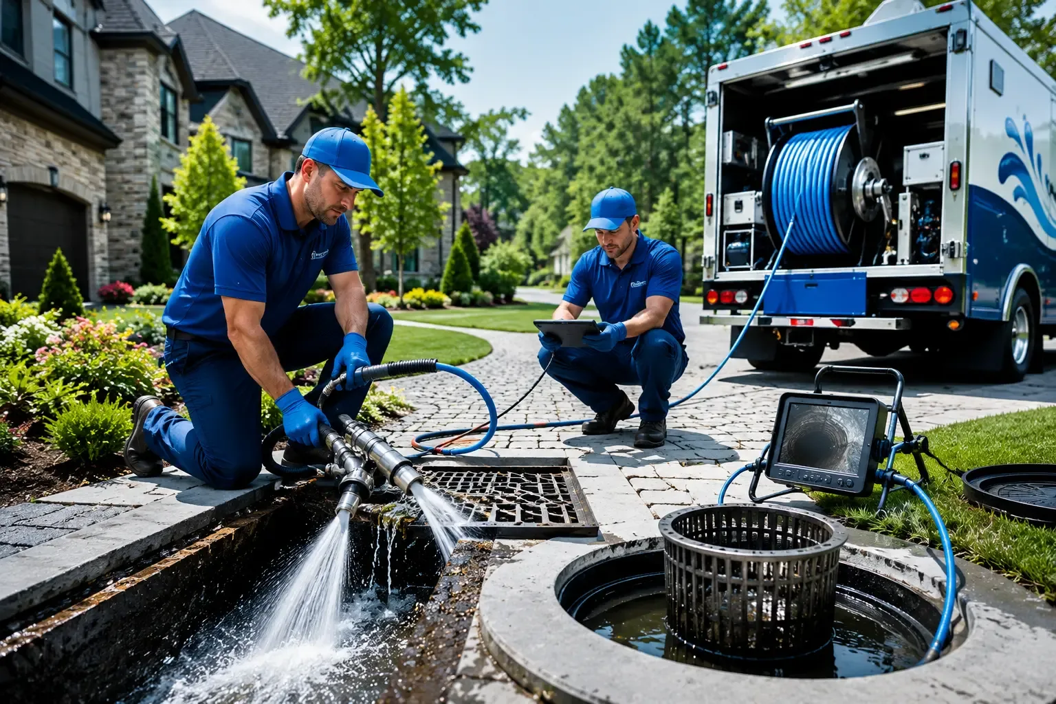 Local outdoor drain cleaning professionals in French Village, MO